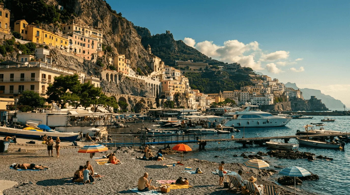 Amalfi — porto di partenza per tour in barca in Costiera Amalfitana con BoatVibe